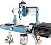 3030-PROVer MAX CNC Router Machine with Linear Guide & Ball Screw Motion, Achieve ±0.05mm Accuracy for High Precision Metal Aluminum Copper Acrylic Engraving, Supports 4th Axis Rotary Kit