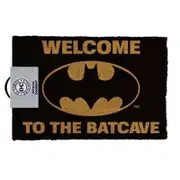 DC Comics Batman Welcome To The Batcave Entrance Doormat Rectangle Rug 40 x 60cm