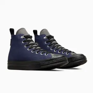 【CONVERSE】休閒鞋 男鞋 女鞋 帆布鞋 高筒 GORE TEX 防潑水 三星標 CHUCK 70 GTX HI 藍黑 A05564C