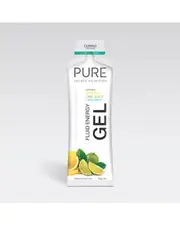 Pure Sports Nutrition Lemon Lime Caffeinated Fluid Energy Gel 50g