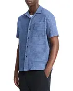 Vince Short Sleeve Button Front Camp Shirt