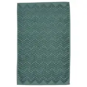 FJÄLLKATTFOT bath mat, turquoise, 50x80 cm