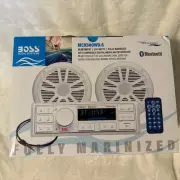 Boss Audio Marine Combo Mechless AMFM Digital Media Receiver Bluetooth MCK500WB