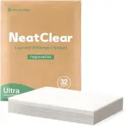 32pcs Laundry Detergent Sheets-Travel Size-Fragrance Free-Liquidless Laundry Soa
