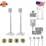 Adjustable Wireless Speaker Stands for SONOS ONE & Play Series - Tool-Free Setup