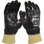 MAXISAFE NITRILE COATED GLOVES GNB126 SIZE LARGE 12 PAIR BUY