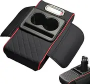 AUTO MIDDE CONSODE COVER - Center Console Pad, Waterproof Protective Cover for Center Console with Cups and Phone Holder | Console Protection Pillow