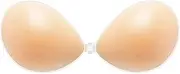 [MITALOO] Silicone Bra Adhesive Sticky Bra Strapless Backless Nipple Cover Invisible Bra for Women