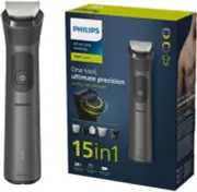 Philips All-in-One Series 7000, Multigroom 15-in-1 Face,Hair and Body Trimmer-AU