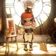 POP MART Molly Little painter Action Figure BJD Toy Cute Doll New Gift