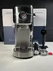 Gevi GECME418E-U Silver 2 In 1 Corded Electric Smart Espresso Coffee Machine