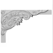 Lot of 6 Springtime, Right Stair Brackets, 11"W x 7"H x 5/8"D