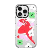 iPhone 16 Pro Clear Case MagSafe Compatible Love by Marylou Faure