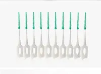 在飛比找Yahoo!奇摩拍賣優惠-Cleanpik 矽膠牙籤 牙間刷 齒縫刷