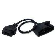 CBK 7 Pin Male OBD1 to OBD2 OBDII 16 Pin Diagnostic Adapter Cable for Ford EFI