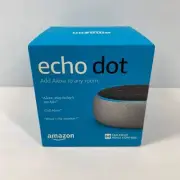 New Amazon Echo Dot 3rd Gen Smart Home Speaker Heather Gray B0792K2BK6