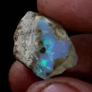 12.20Ct Original AAA+ Ethiopian "Play-Of-Color" Fire Opal Rough Natural Gemstone