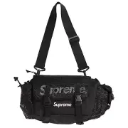 Supreme SS20 Mesh Waist Bag Black
