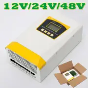 Dual Solar & Wind MPPT Charge Controller Regulator 12V/24V/48V AUTO System 3000W