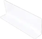 Under Sofa Blocker, Clear Toy Barrier Stopboard, Furniture Block, Compact Stop Toys from Going Under Couch, Bed, Sofa for Living Room & Bedroom, Transparent