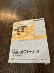 Sealed New Microsoft Visual C++ .NET Standard 2002 + Visual Studio.net Knowledge