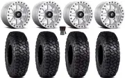 Fuel Maverick Bdlk 15" Wheels Mh 30" Intersect Tires Can-Am Defender