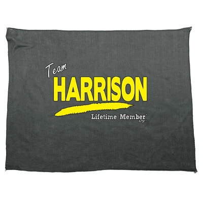 Harrison V1 Lifetime Member - Funny Novelty Sports Microfiber Towel Gift Gifts