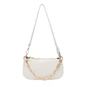 Fashion Crocodile Pattern Baguette bags PU Leather Shoulder Bags For Women Chain Designer Handbag Female Travel tote