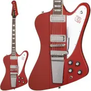 Inspired by Gibson Custom Shop 1963 Firebird V Ember Red Special Price