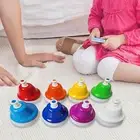 Desk Bells for Kids Set of 8 Hand Bells Set Handheld Percussion Bells