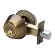 Master Lock Grd 3 Double Cylinder Deadbolt SC1 AB