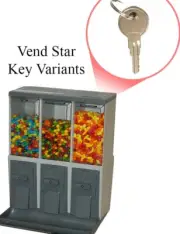 Vend Star key to code you select for bulk vending free shipping option