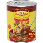 Chicken Tortilla Soup, Ready to Serve Canned Soup, 18.5 Oz