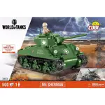 COBI 3007A M4 SHERMAN 雪曼 坦克 坦克世界