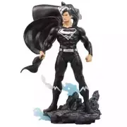 Superman DC Comics Heroes PureArts Black Silver Statue 1:8 scale