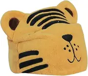 Vaguelly Stylish Absorbent Drying Hair Hat Quick Dry Cartoon Tiger Pattern Towel for Home Hotel Travel Effortlessly Wraps Hair for Makeup