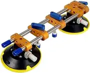[ZHDBD] Seamless Seam Setter 6 Inch Seamless Stone Seam Setter Manual Rubber Vacuum Leveling Setter for Joint with 6inch Suction Cups Solid Countertop Installation Tool