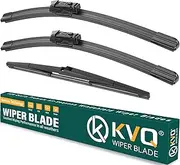 KVQ Windshield Wiper Blades Replacement for Mazda CX5 CX9 2017 2018 2019 2020 2021 2022 2023 Original Factory Quality Front Rear Wiper Blade Set - 24" 18" 14" (Set of 3)