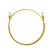 [CAT6THINYE-20M] 20m Yellow CAT6 Ultra Thin Slim Cable Premium RJ45 Ethernet UTP Patch Cord