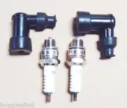 48cc 80cc gas Motor ENGINE parts - 2 CDI boot / Cap & 2 spark plug