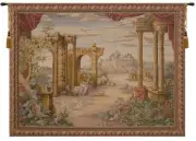 Vue Antique Without People French Tapestry - Wall Art Hanging (New)
