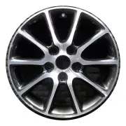 Wheel For 11-16 Hyundai Elantra 16x6.5 Alloy 10 Spoke 5-115mm Machined Charcoal