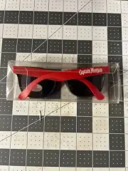 Captain Morgan Rum Promotional Sunglasses Smooth Shades black and red NIB