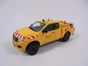 OPO 10 - Fire Truck 1/43 Nissan Baroud VPF - Light Firefighter Vehicle Hachette CPL41