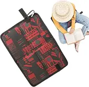 Gungtj Portable Seat Cushion - Picnic Sitting Pad | Folding Portable Seat Cushion for Backpacking Stadium Home Camping Travel Picnic Workplace