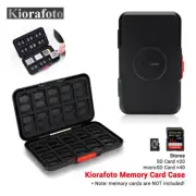 Pop Up Style Memory Card Case 60-Slot for 20 SD SDHC SDXC & 40 Micro SD TF Cards