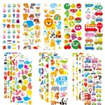 3D STICKERS FOR KIDS & TODDLERS 500+ PUFFY STICKERS VARIETY