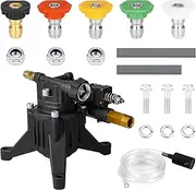 Vertical Pressure Washer Pump 7/8" Shaft Max 3100 PSI 2.5 GPM Power Washer Pump Compatible with Homelite 308653052, 308653006, 308653054, 308653093 and more