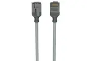 Kordz Professional Slim Profile CAT6 Network Patch Cord Grey - 4.0m [K23045-0400-GY]