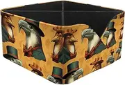 Desk Organizers and Storage,Small Desk Organizer,1-Pc,Animal Big Cormorant Art Pattern